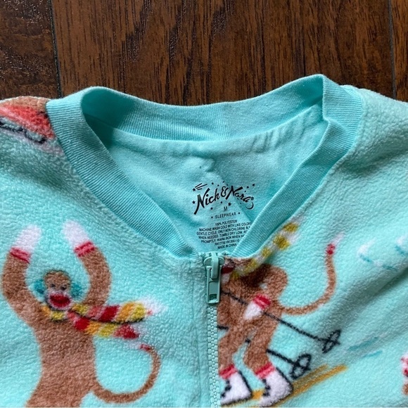 Nick & Nora Monkey Christmas Pajamas - Picture 5 of 13